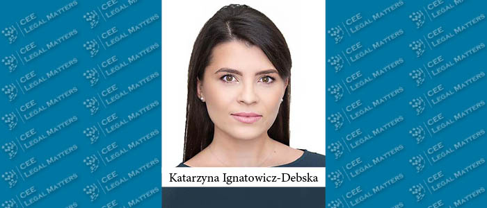 Katarzyna Ignatowicz-Debska Makes Partner at MKZ Partners