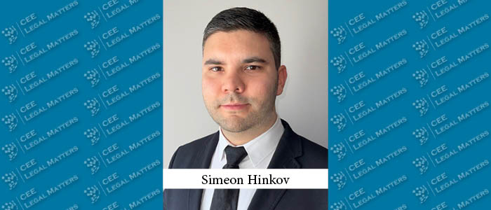 Simeon Hinkov Makes Associated Partner at Bulgaria's Stankov Todorov Hinkov & Spasov