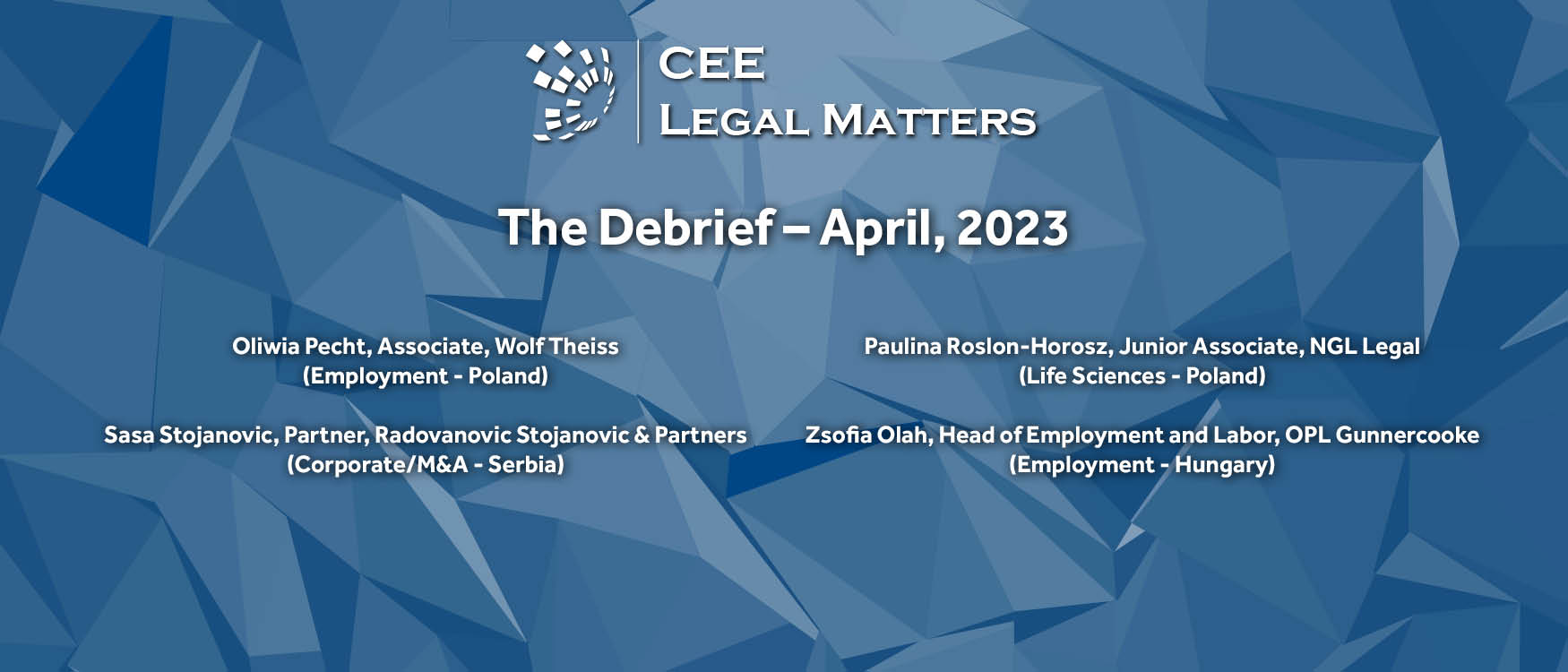 The Debrief: April 2023