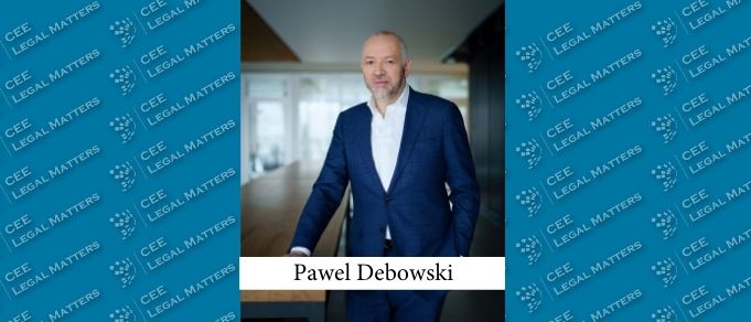 Dentons’ Senior Partner Pawel Debowski to Move to Cornerstone Partners