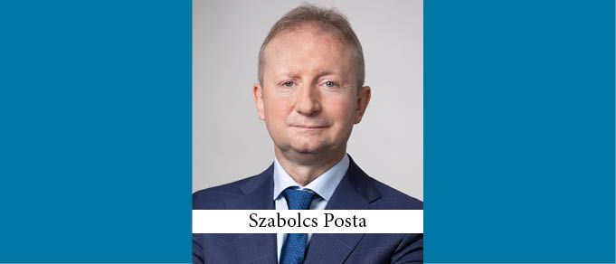 Szabolcs Posta Joins EY Law Office in Budapest