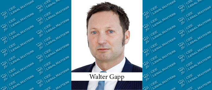 Walter Gapp Makes Partner at CMS in Vienna