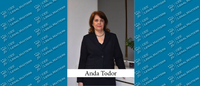 Anda Todor Becomes Managing Partner of Todor, Istocescu & Vintila