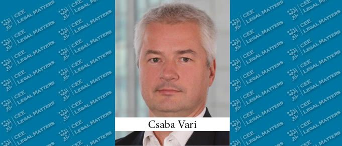 Csaba Vari joines Baker McKenzie Hungary as Head of Privacy