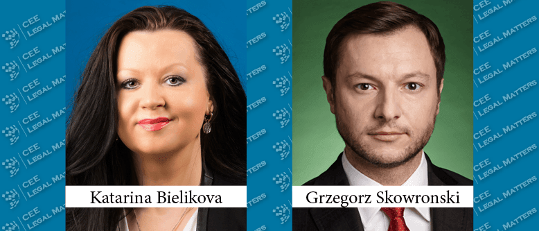 Katarina Bielikova and Grzegorz Skowronski Appointed Partner at Wolf Theiss