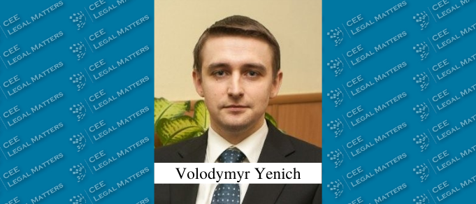 Volodymyr Yenich Makes Partner at Aver Lex
