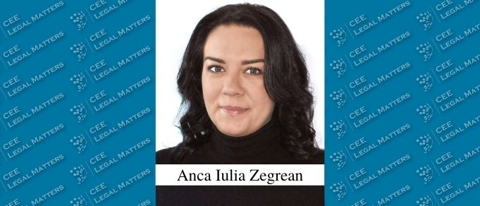 Anca Iulia Zegrean Makes Partner at Biris Goran in Romania