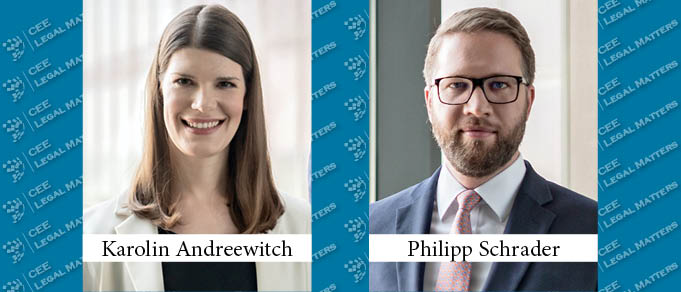 Karolin Andreewitch and Philipp Schrader Promoted to Partner at E+H