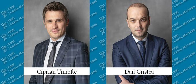 Dan Cristea and Ciprian Timofte Promoted to Partner at Tuca Zbarcea & Associatii