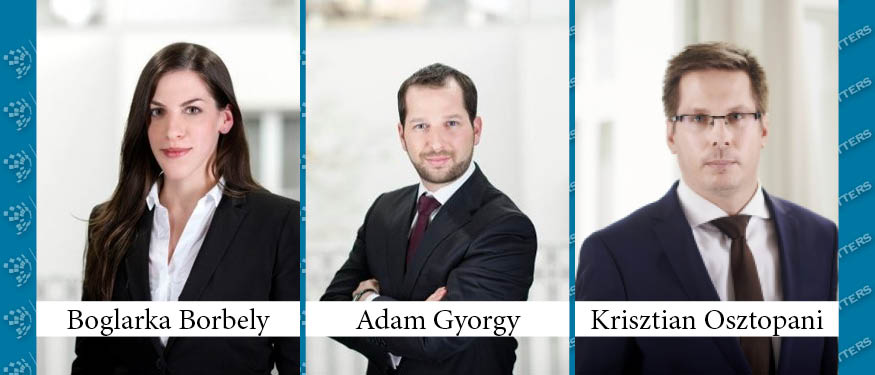 Boglarka Borbely, Adam Gyorgy, Krisztian Osztopani Promoted to Partner at SBGK