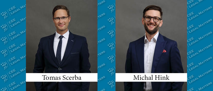 Tomas Scerba and Michal Hink Join DLA Piper as Partners in Prague