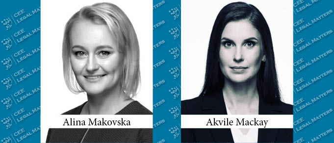 Alina Makovska and Akvile Mackay Promoted to Associate Partner at Walless