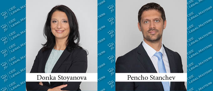 Donka Stoyanova and Pencho Stanchev Promoted to Partners at Dimitrov, Petrov & Co