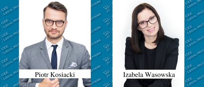 Izabela Wasowska and Piotr Kosiacki Become Partner at MKZ Partners in Warsaw