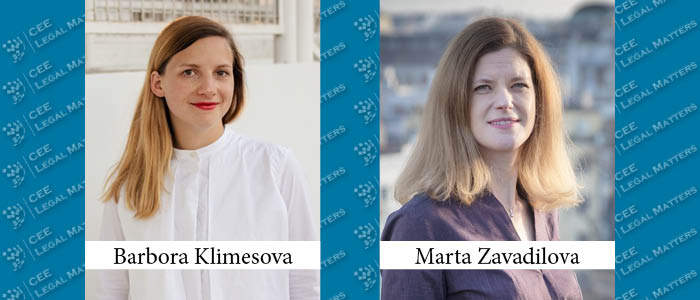 Marta Zavadilova and Barbora Klimesova Make Partner at Briza & Trubac in Prague