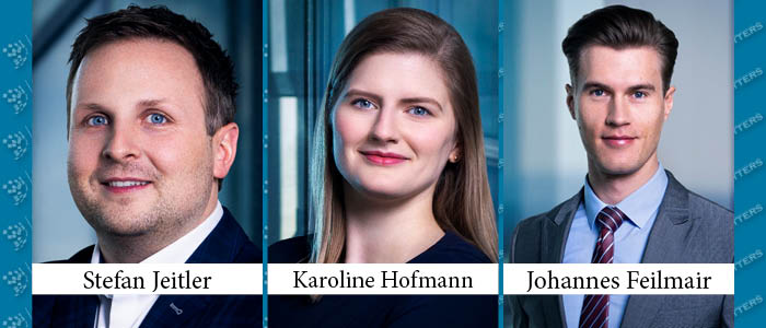 Johannes Feilmair, Karoline Hofmann, and Stefan Jeitler Make Partner at E+H